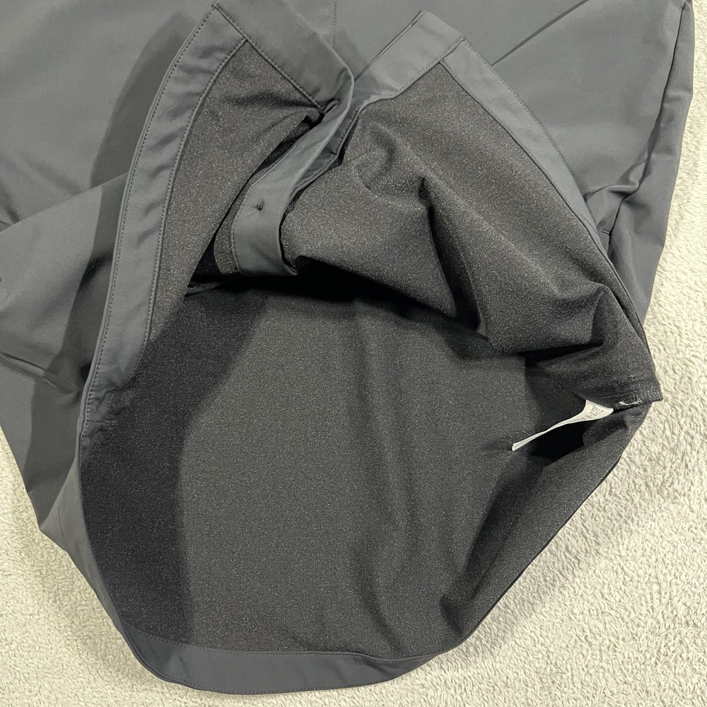BYLT Tech Nylon Shirt Jacket Mens Large Black Button Up Long Sleeve Layering - Picture 11 of 16